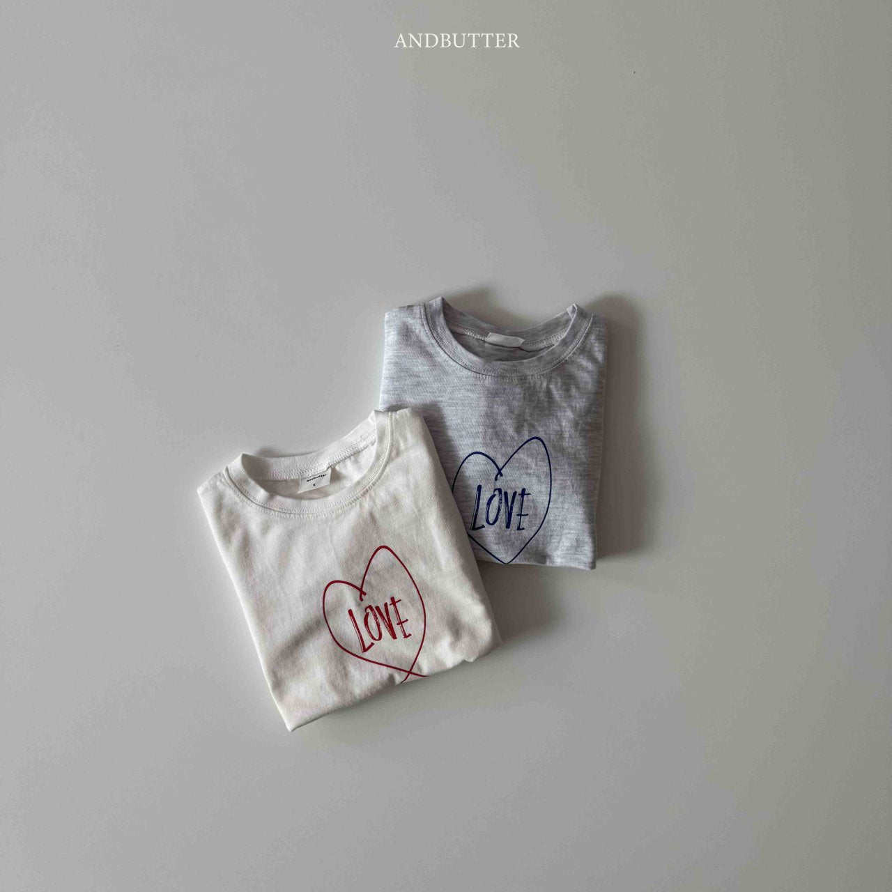 《予約》Drawing Love Tee / andbutter