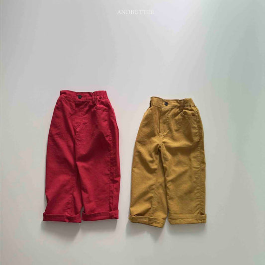 《予約》Linen Daily Pants / andbutter