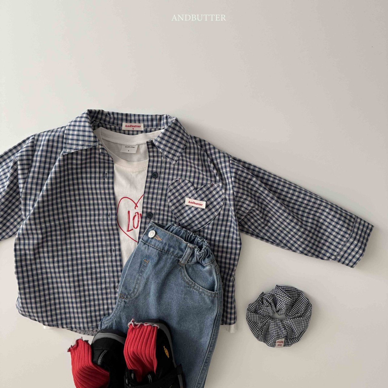 《予約》Drawing Love Tee / andbutter