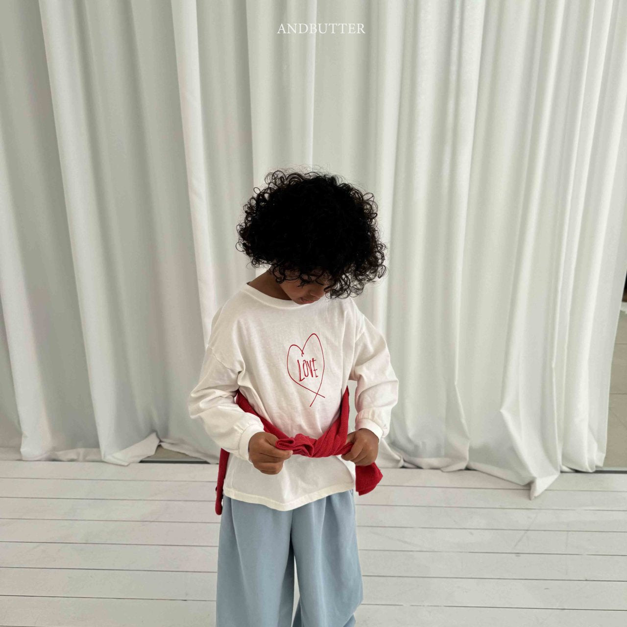 《予約》Drawing Love Tee / andbutter