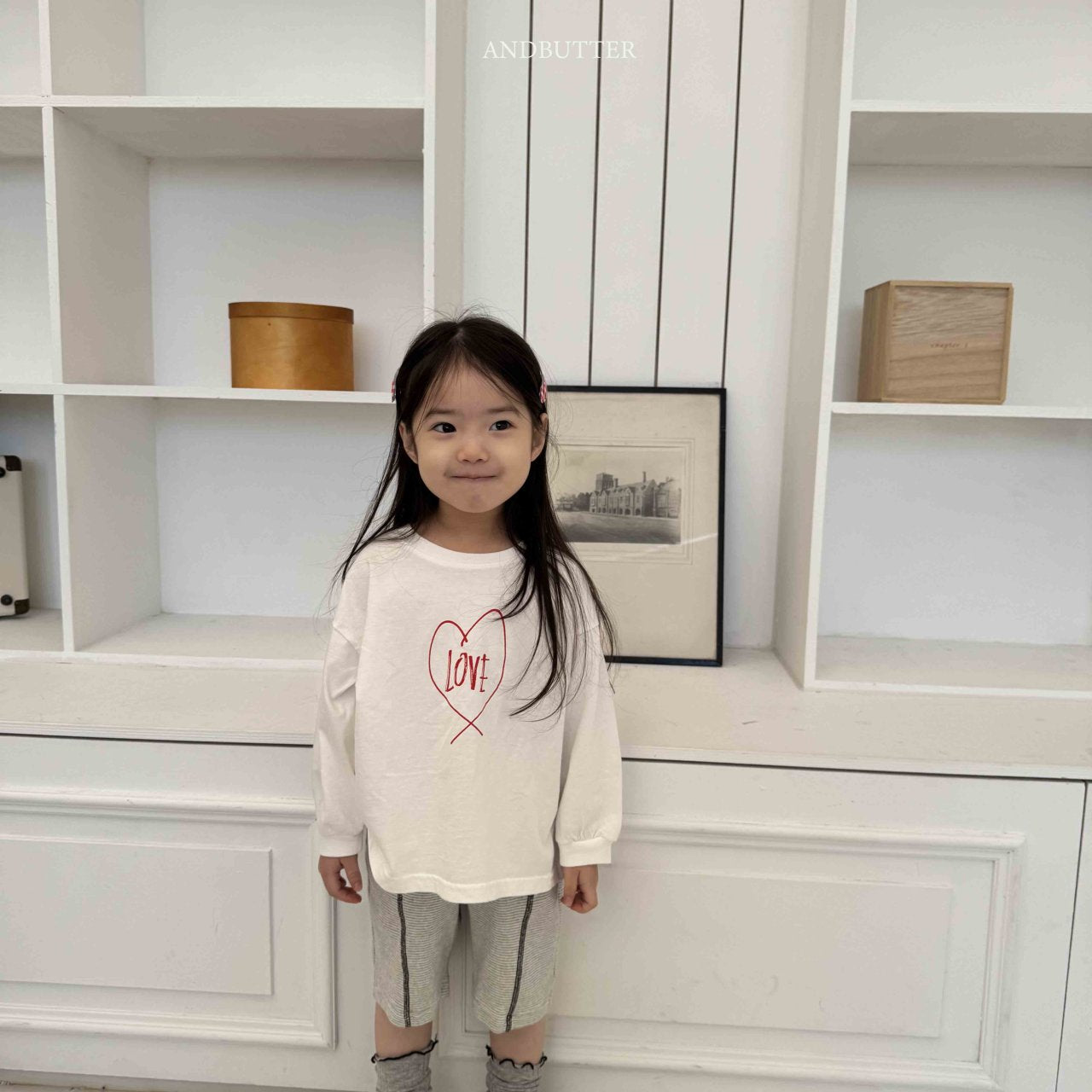 《予約》Drawing Love Tee / andbutter