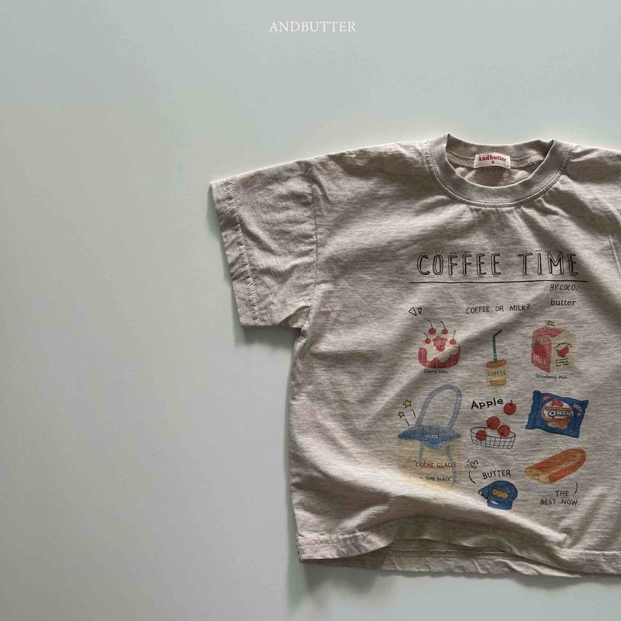 《予約》Tea Time Tee / andbutter