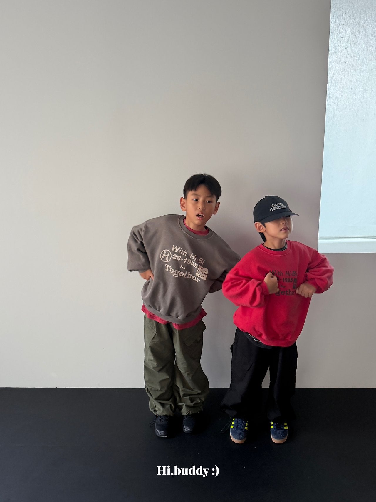 《予約》With High Sweatshirt / Hi,buddy