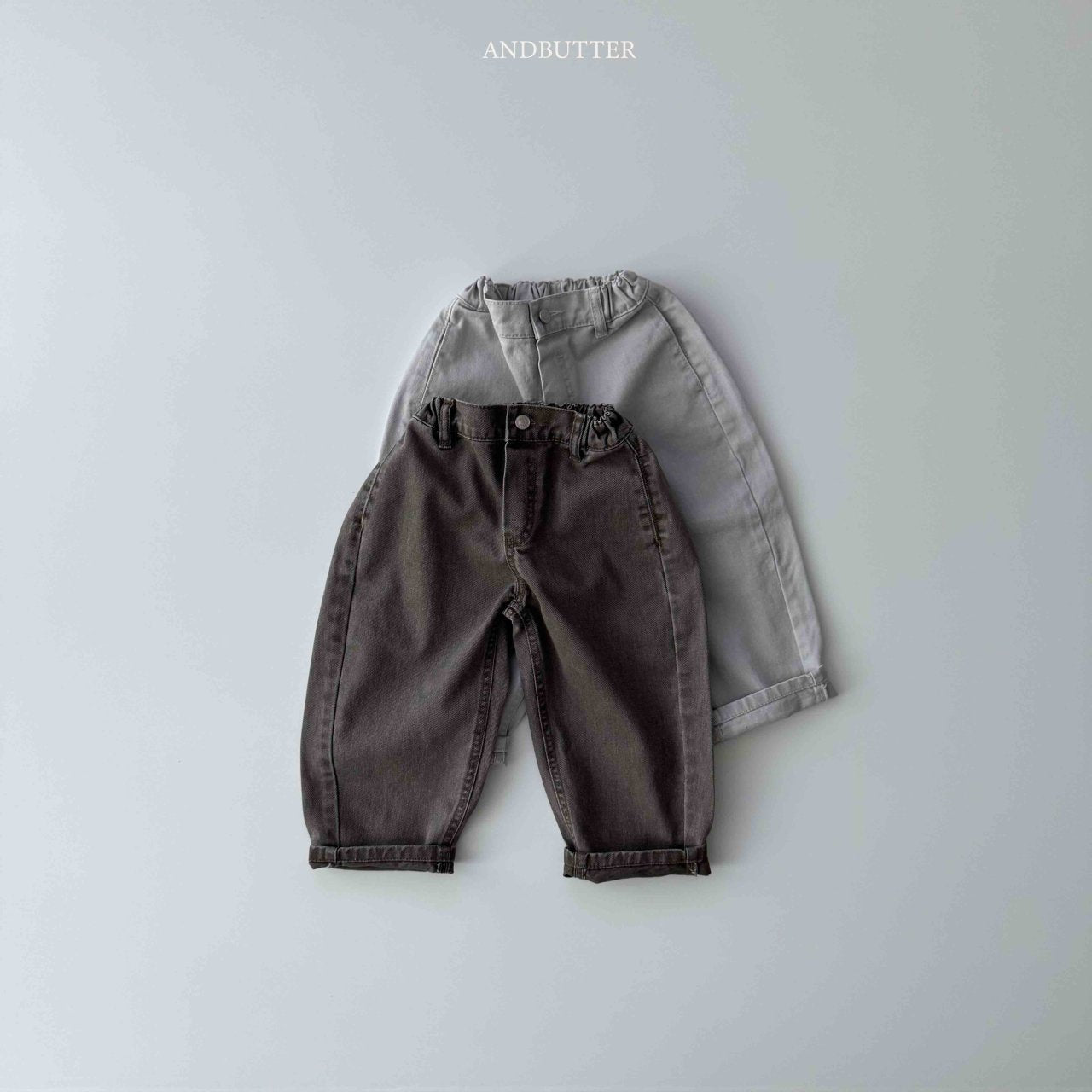 《予約》Cation Curve Pants / andbutter