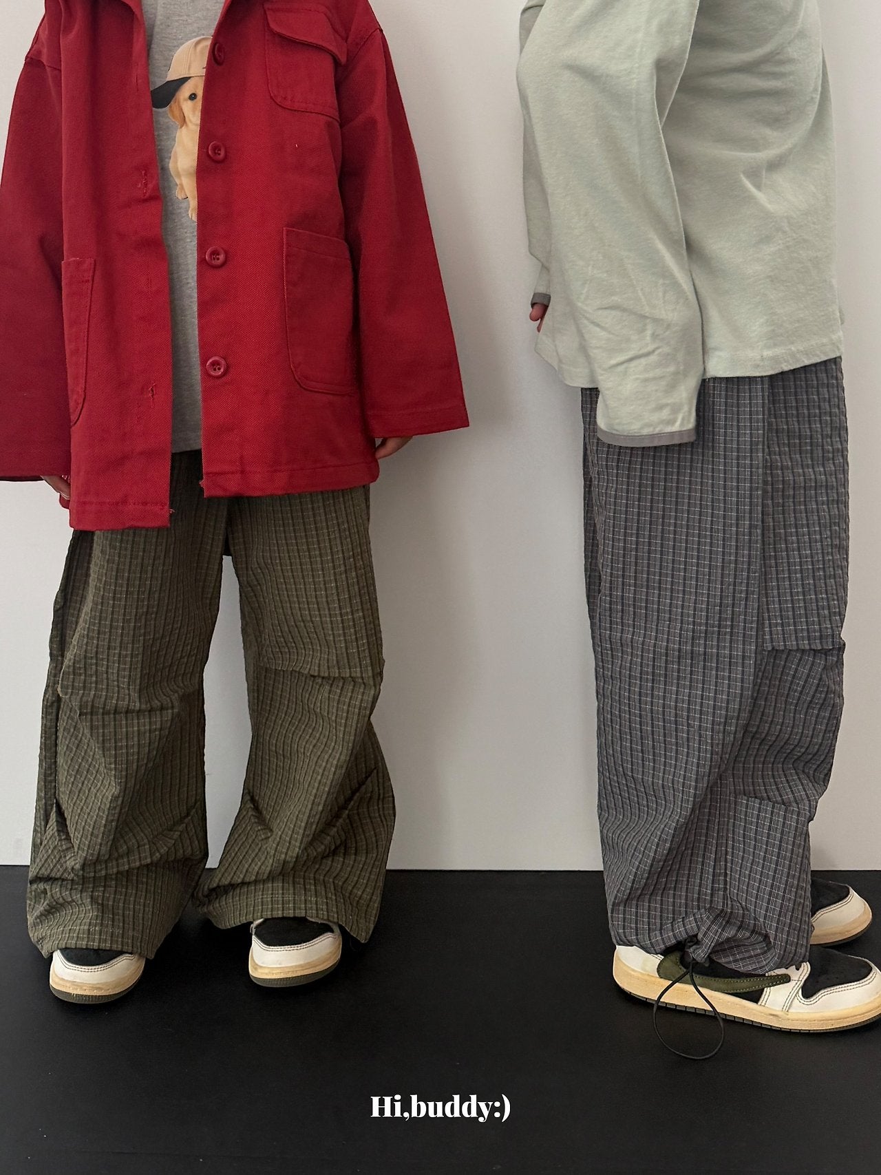 《予約》Autumn Check Pants / Hi,buddy