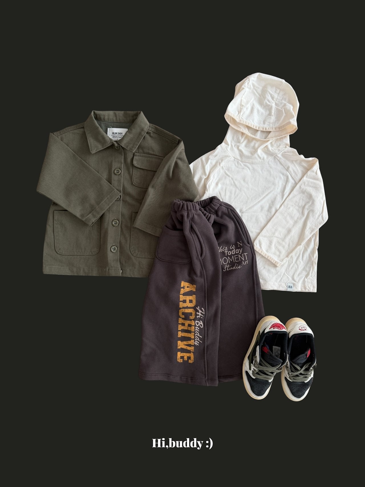 《予約》High Neck Hood / Hi,buddy