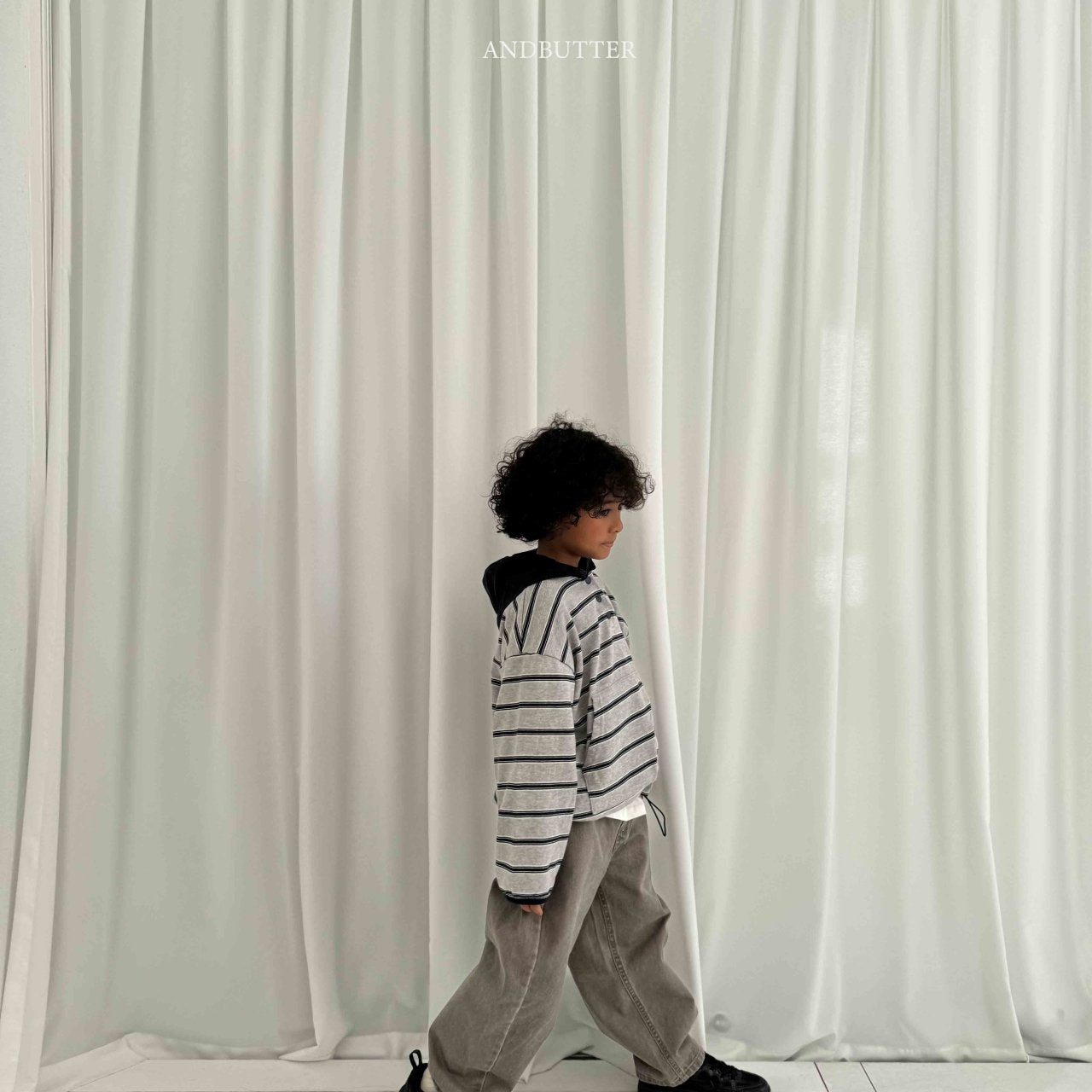 《予約》Cation Curve Pants / andbutter