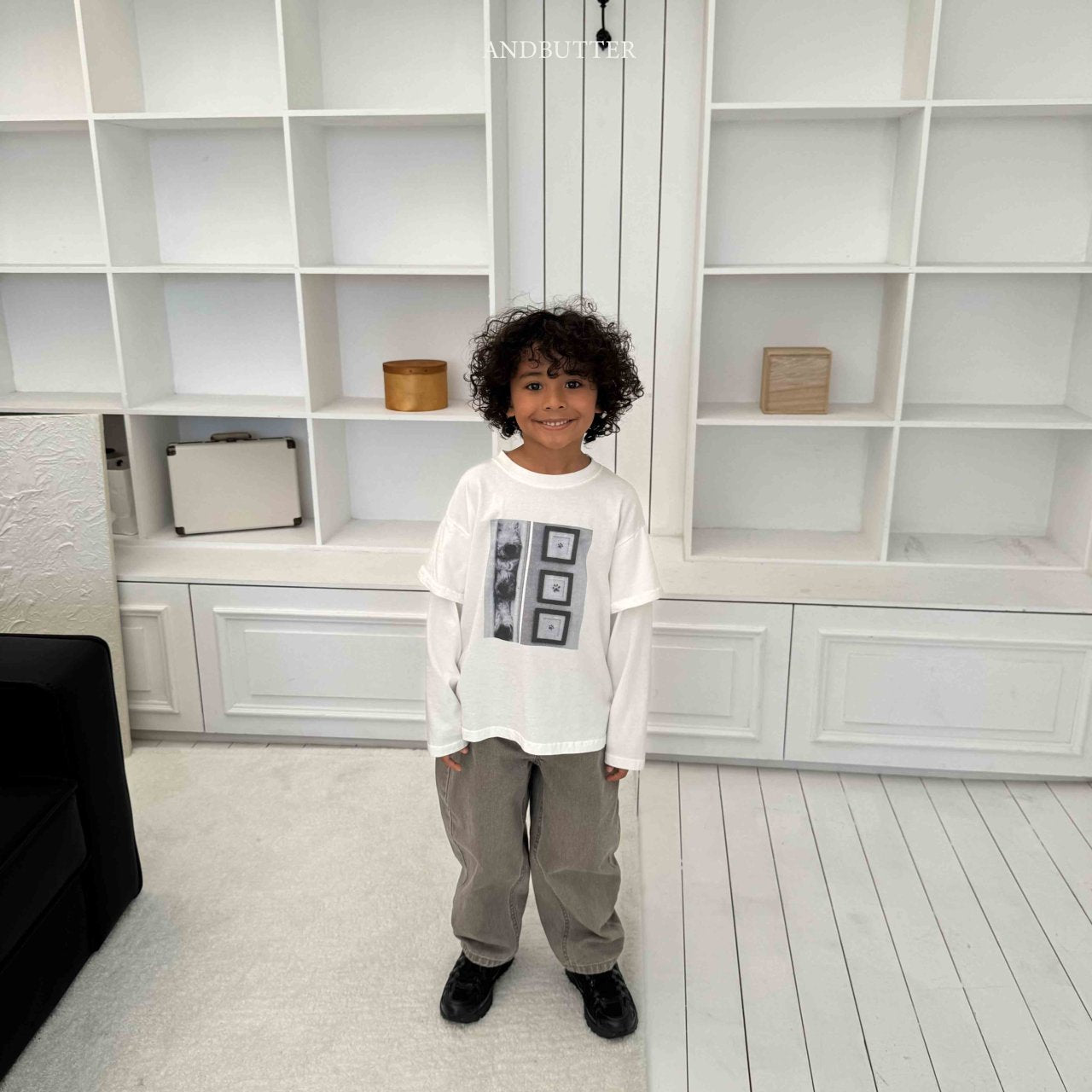 《予約》Cation Curve Pants / andbutter