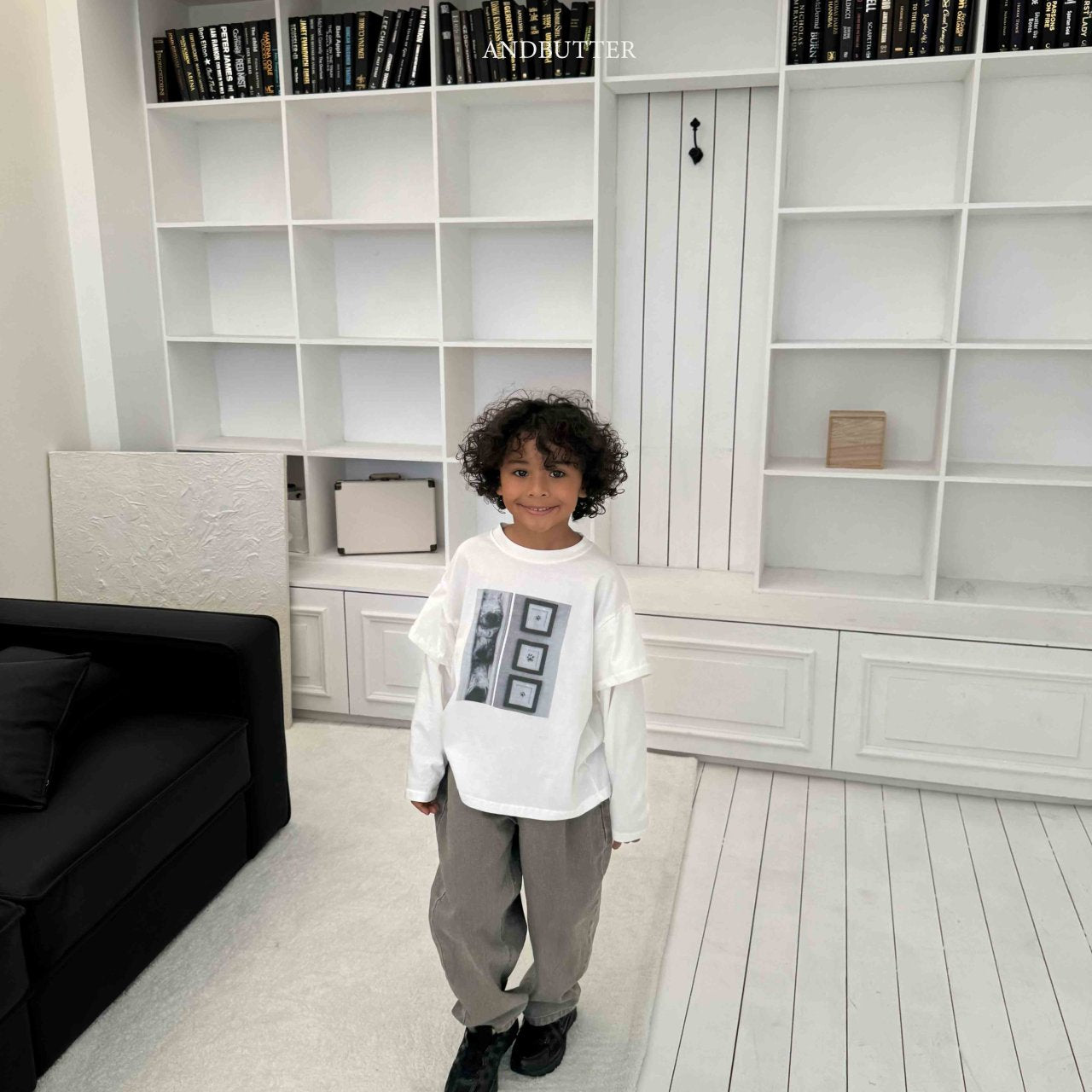 《予約》Cation Curve Pants / andbutter