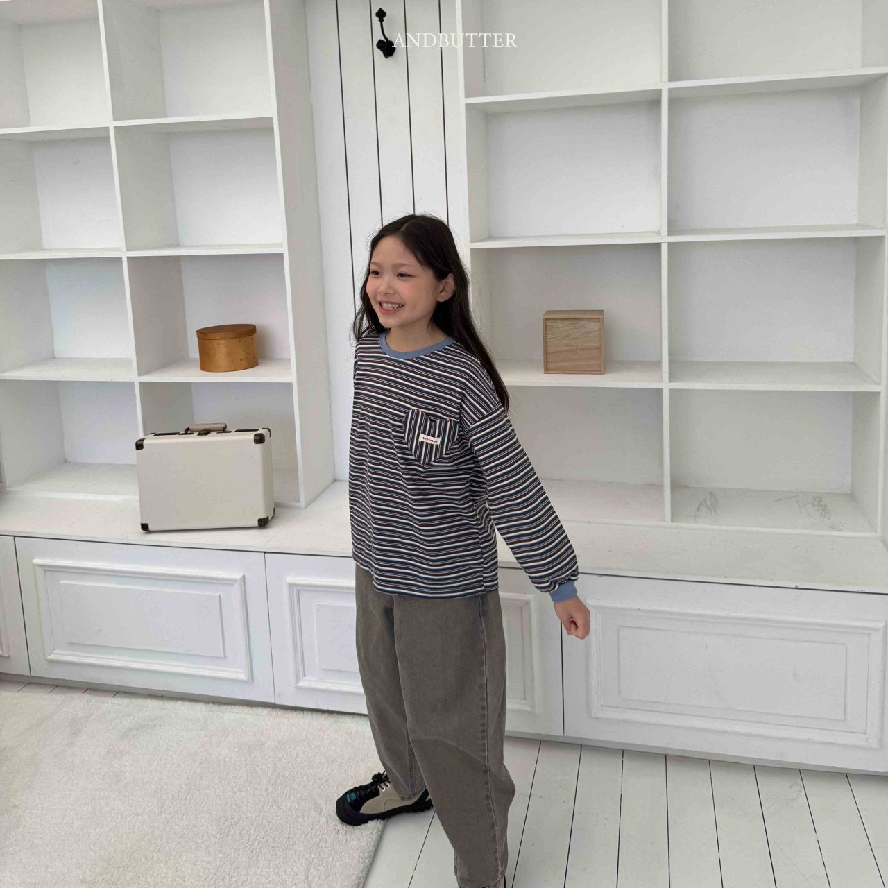 《予約》Cation Curve Pants / andbutter