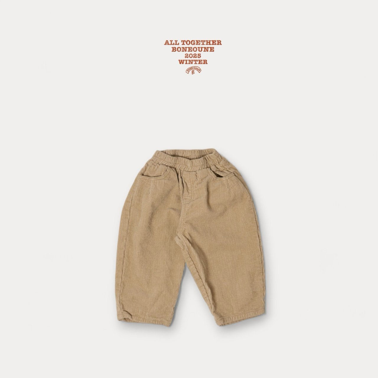 《予約》Winter Corduroy Pants / Boneoune