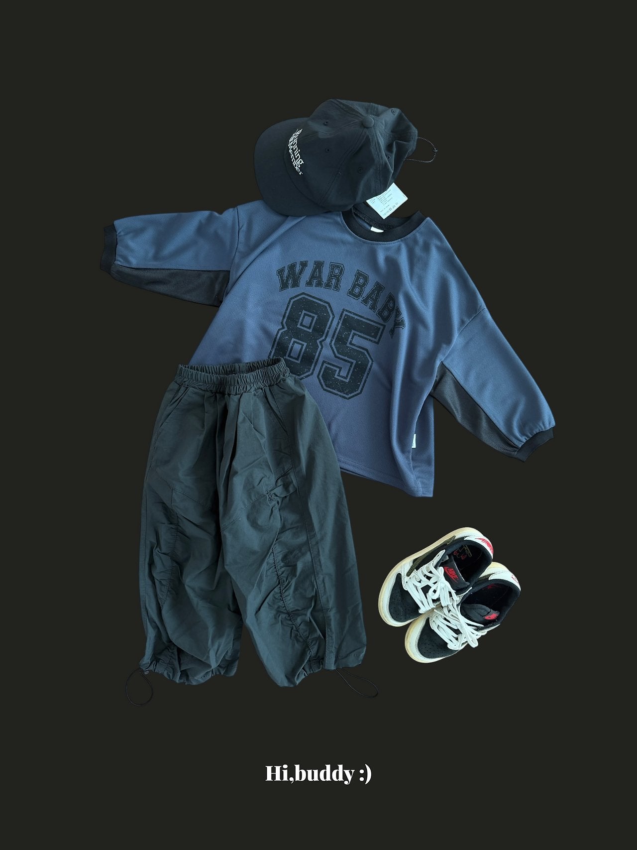 《予約》Camp Sweatshirt / Hi,buddy
