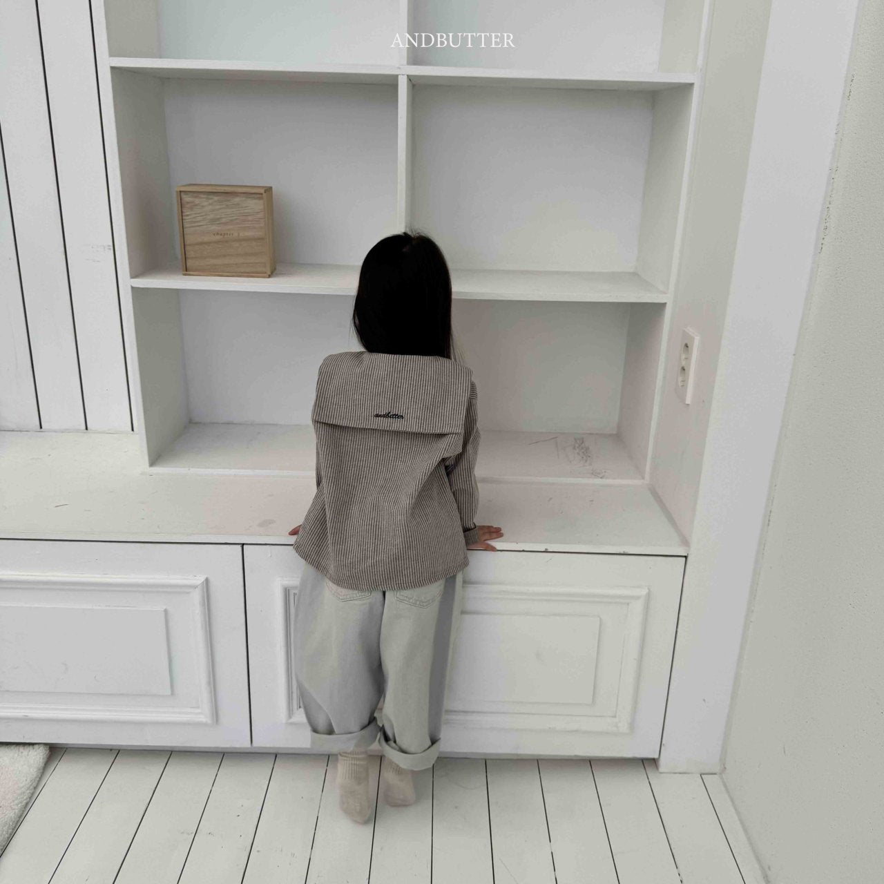 《予約》Cation Curve Pants / andbutter