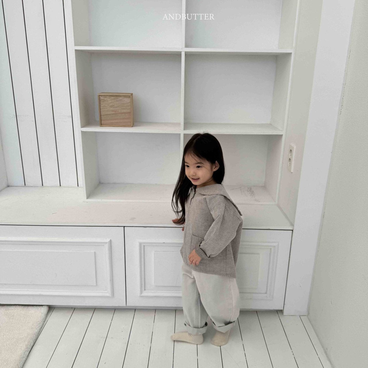 《予約》Cation Curve Pants / andbutter