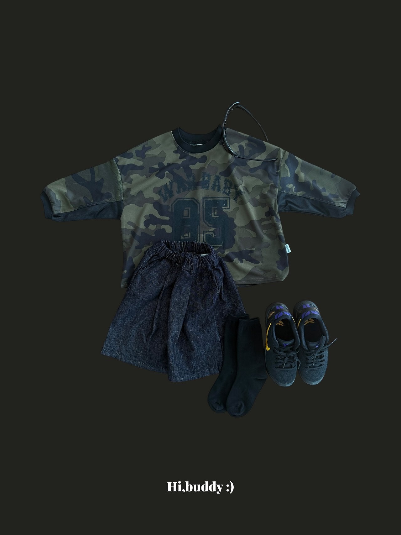 《予約》Camp Sweatshirt / Hi,buddy