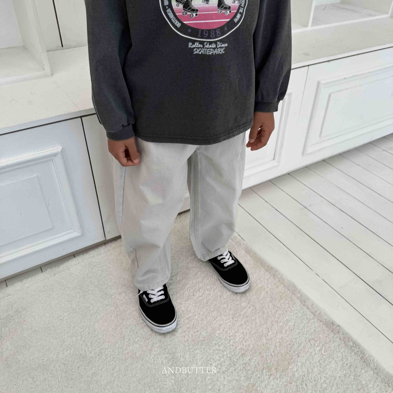 《予約》Cation Curve Pants / andbutter