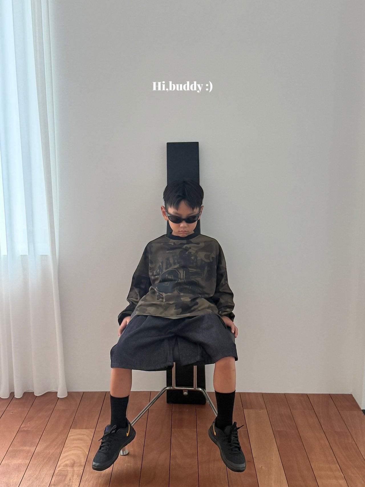 《予約》Camp Sweatshirt / Hi,buddy