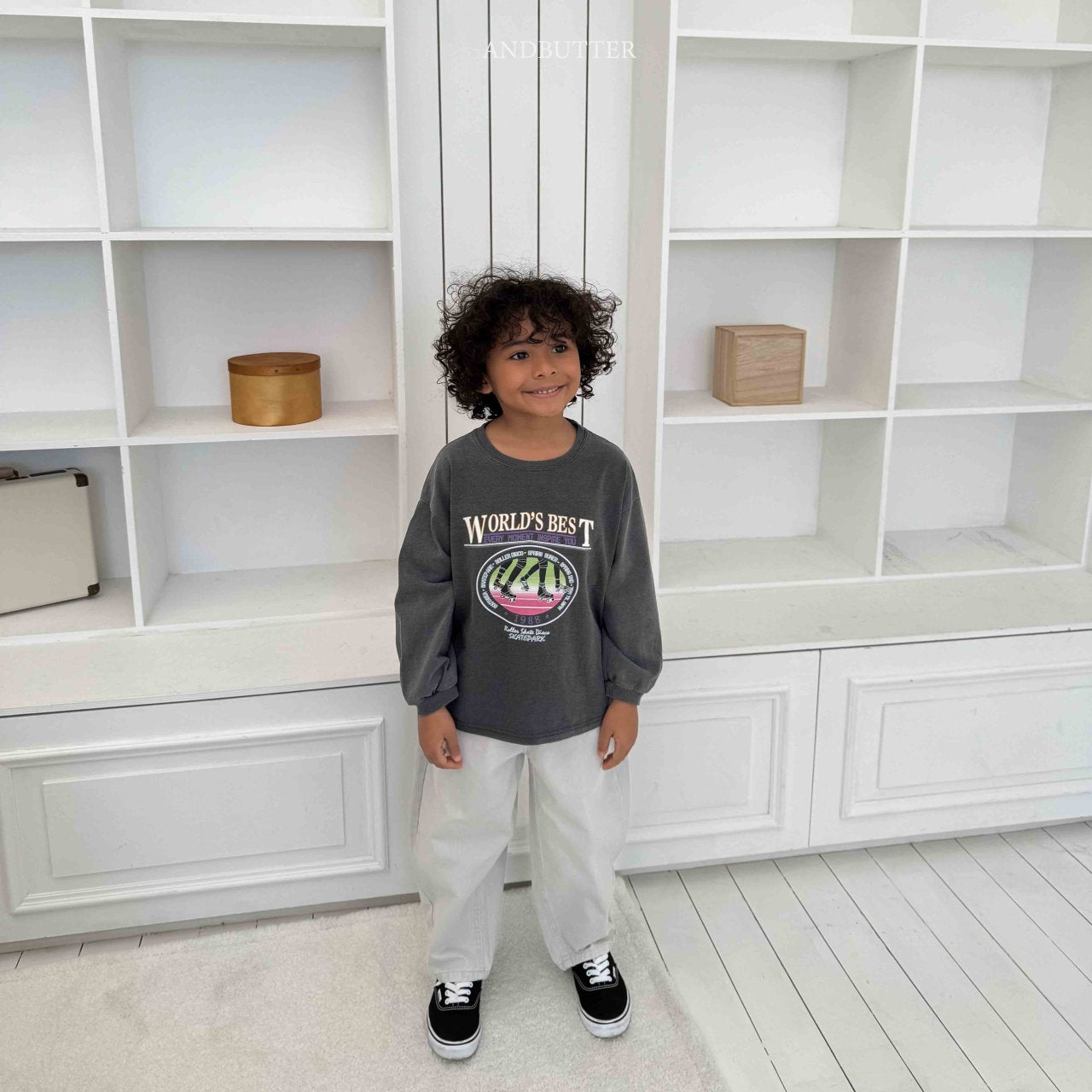 《予約》Cation Curve Pants / andbutter