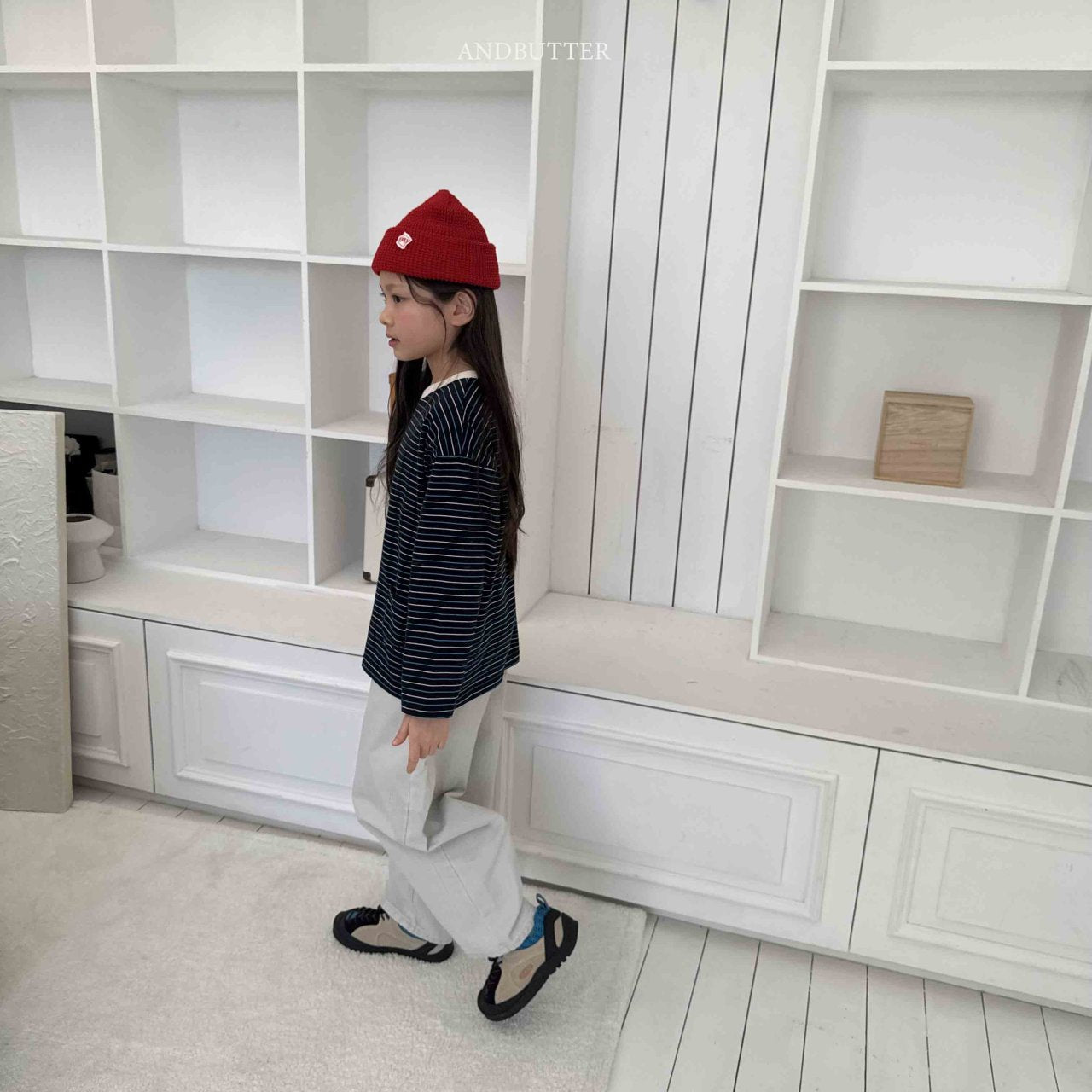 《予約》Cation Curve Pants / andbutter