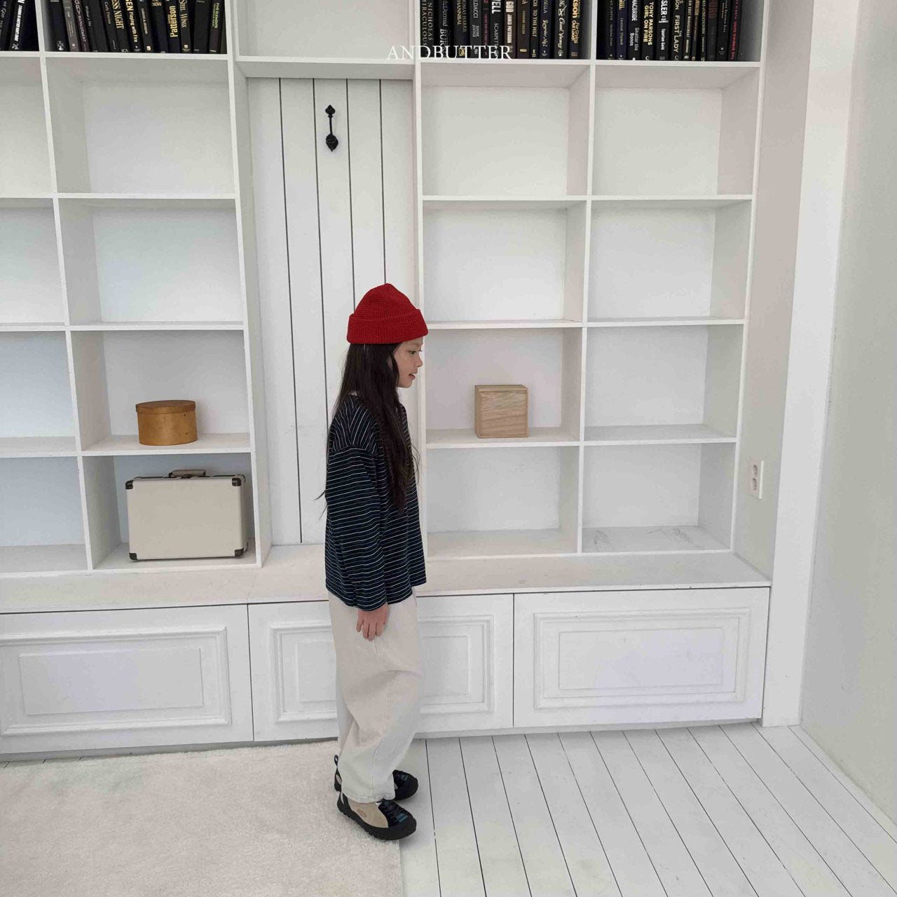 《予約》Cation Curve Pants / andbutter