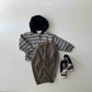 《予約》Today Stripe Hood / andbutter