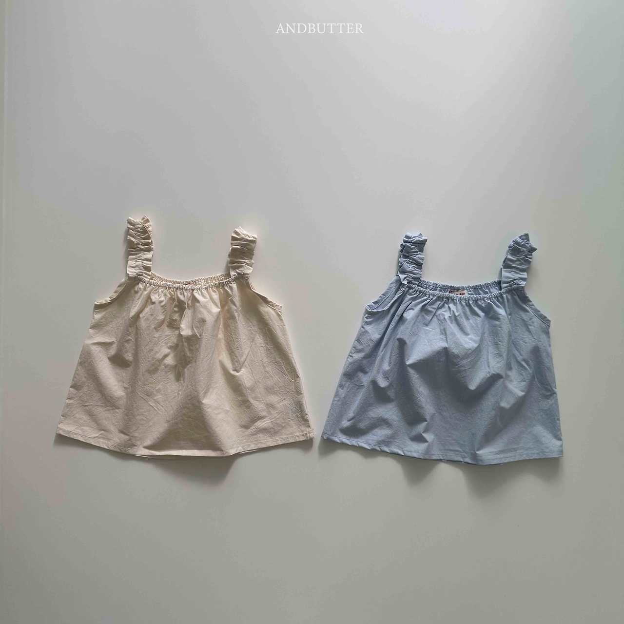 《予約》Shirring Sleeveless / andbutter