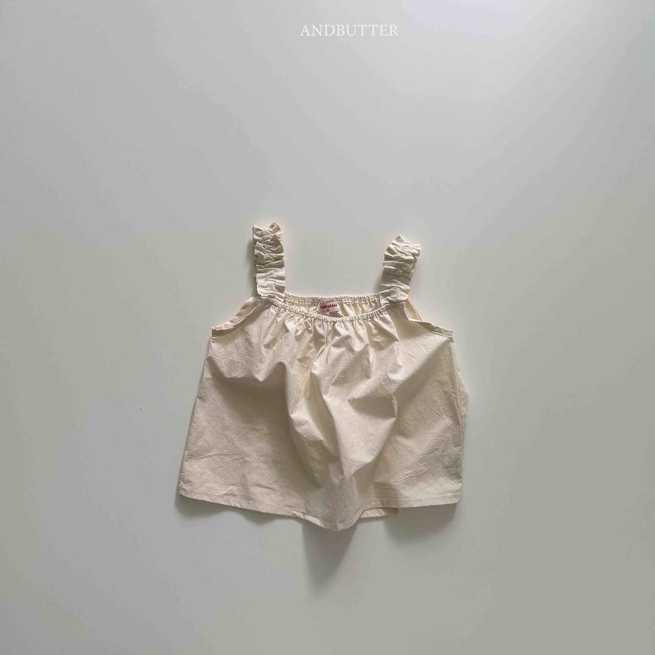 《予約》Shirring Sleeveless / andbutter