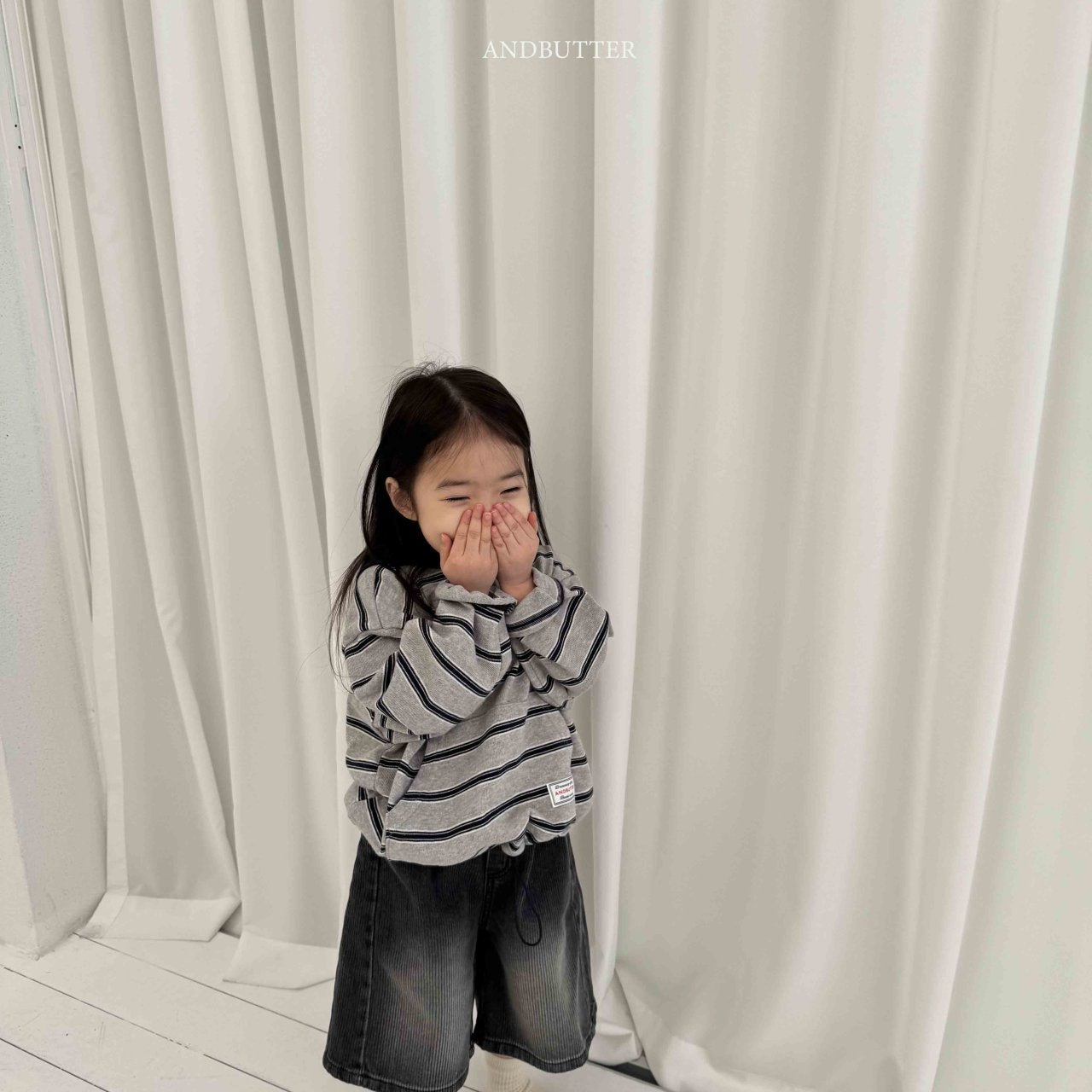 《予約》Today Stripe Hood / andbutter