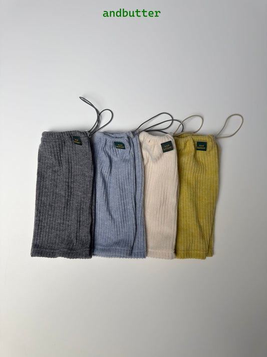 《予約》Knit Leg Warmers / ANDBUTTER