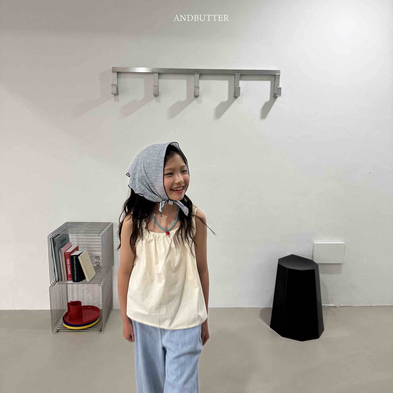 《予約》Shirring Sleeveless / andbutter