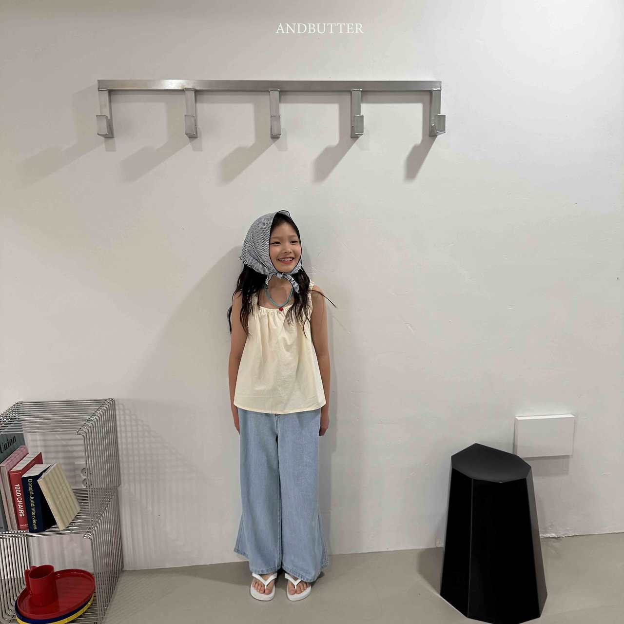 《予約》Shirring Sleeveless / andbutter