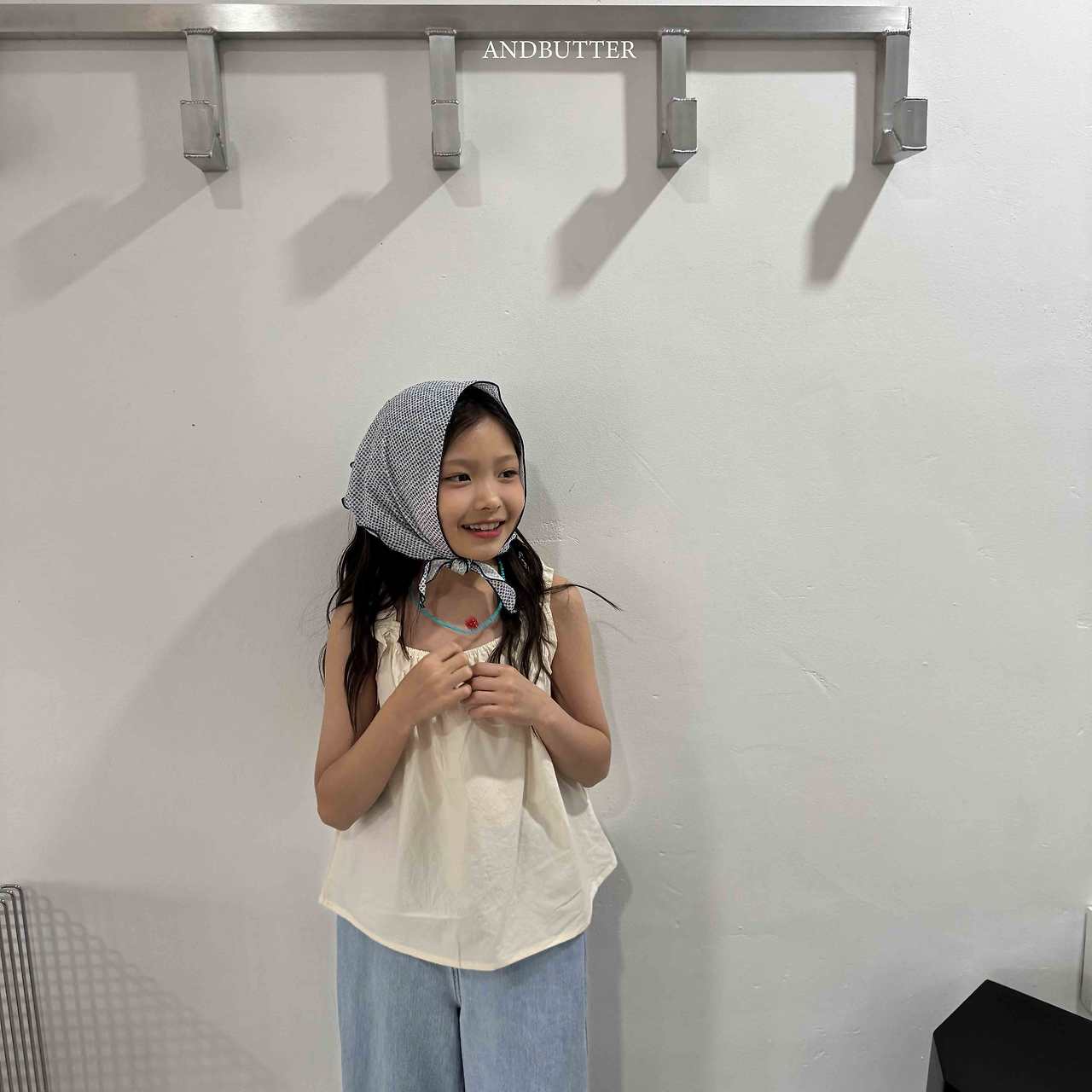 《予約》Shirring Sleeveless / andbutter