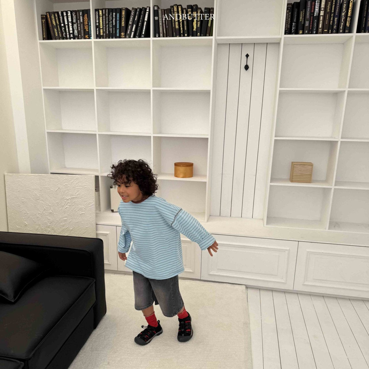 《予約》Classic Stripe Tee / andbutter