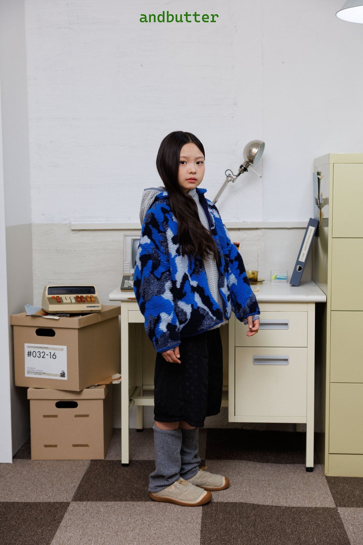 《予約》Knit Leg Warmers / ANDBUTTER