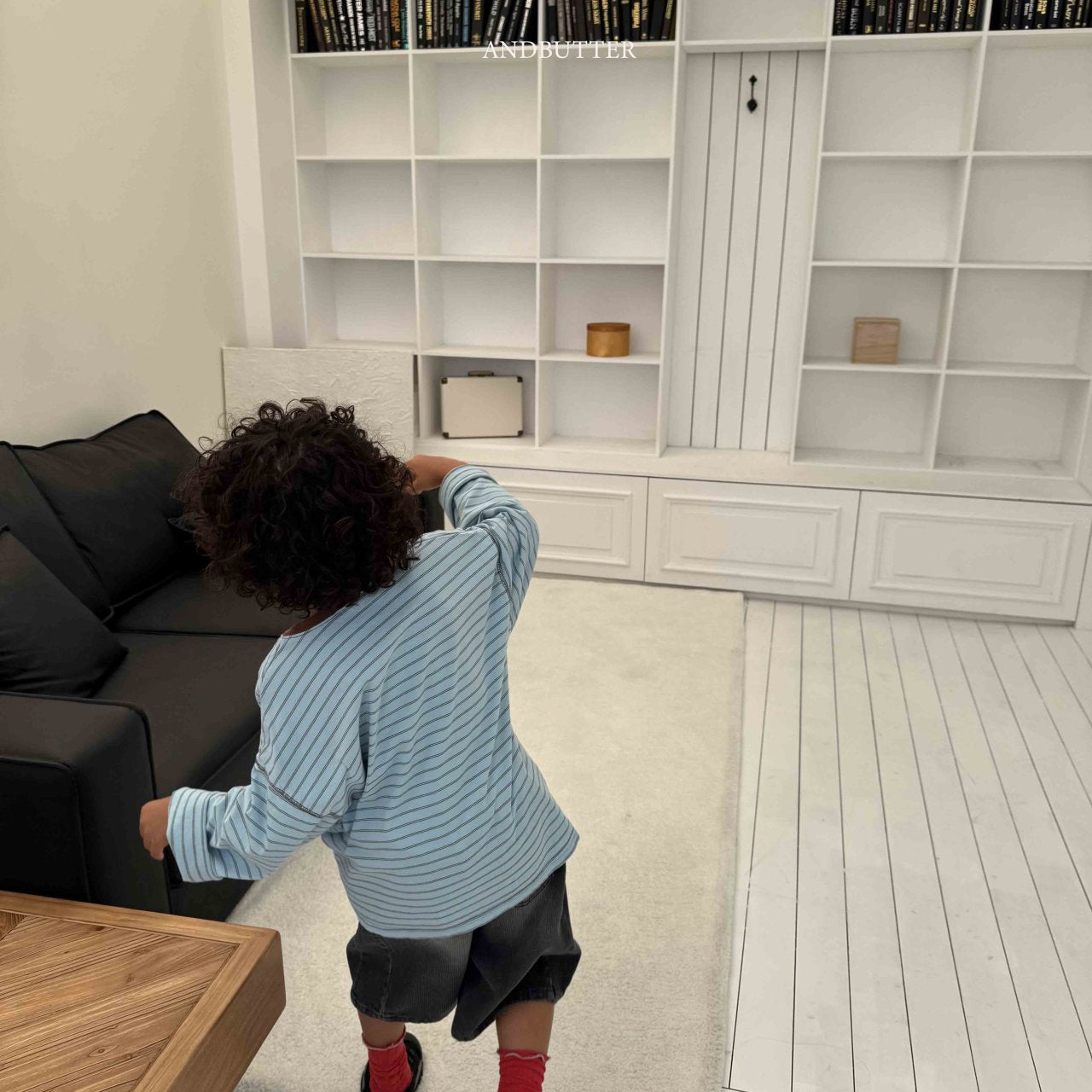 《予約》Classic Stripe Tee / andbutter