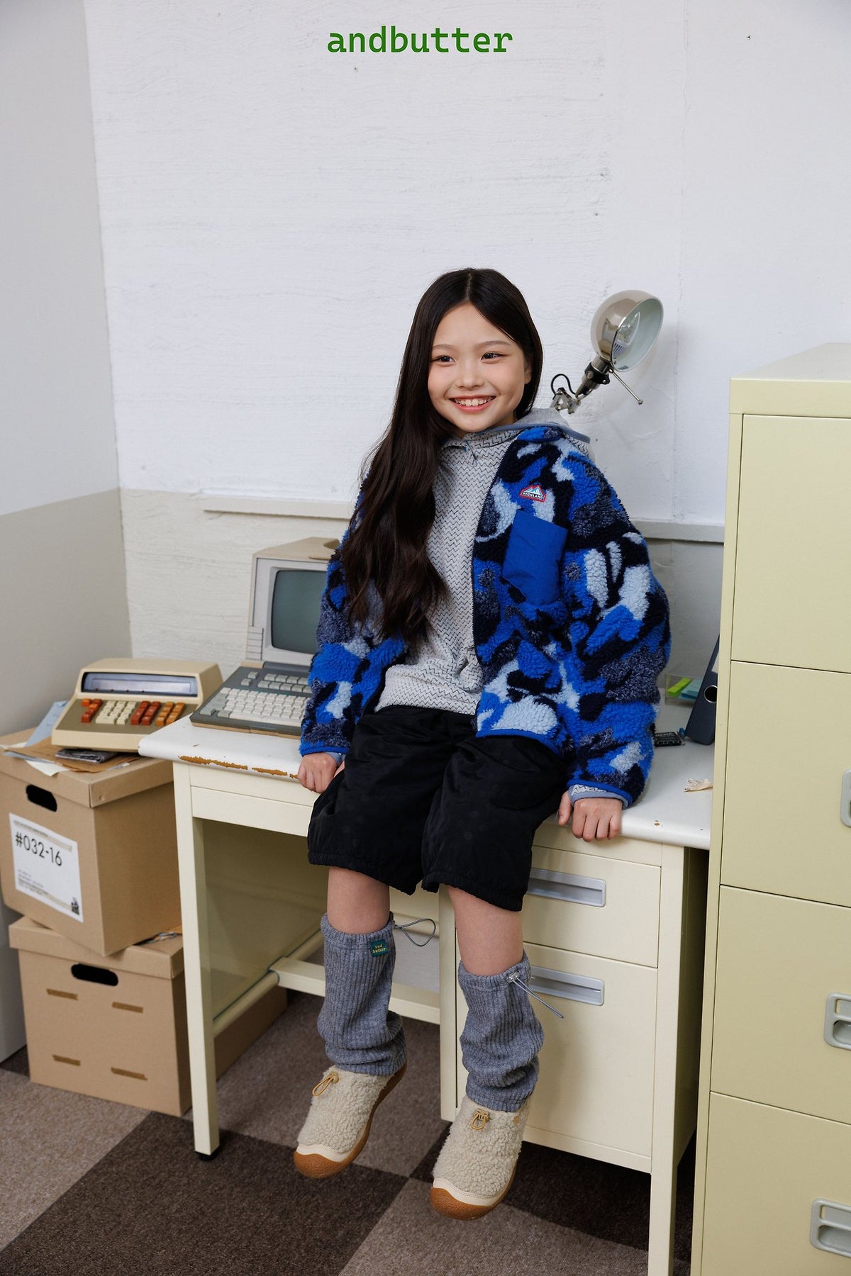《予約》Knit Leg Warmers / ANDBUTTER