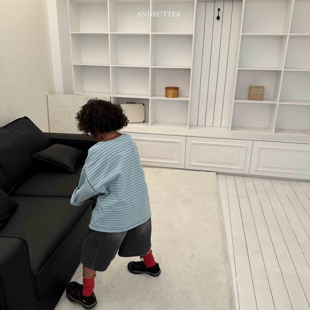 《予約》Classic Stripe Tee / andbutter