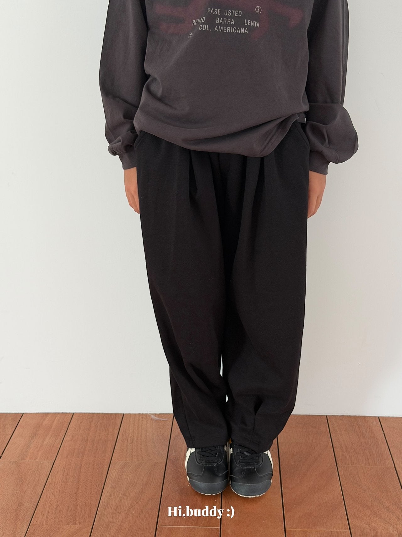 《予約》Curved Pants / Hi,buddy