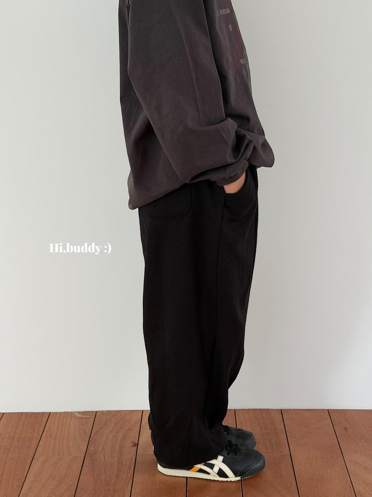 《予約》Curved Pants / Hi,buddy