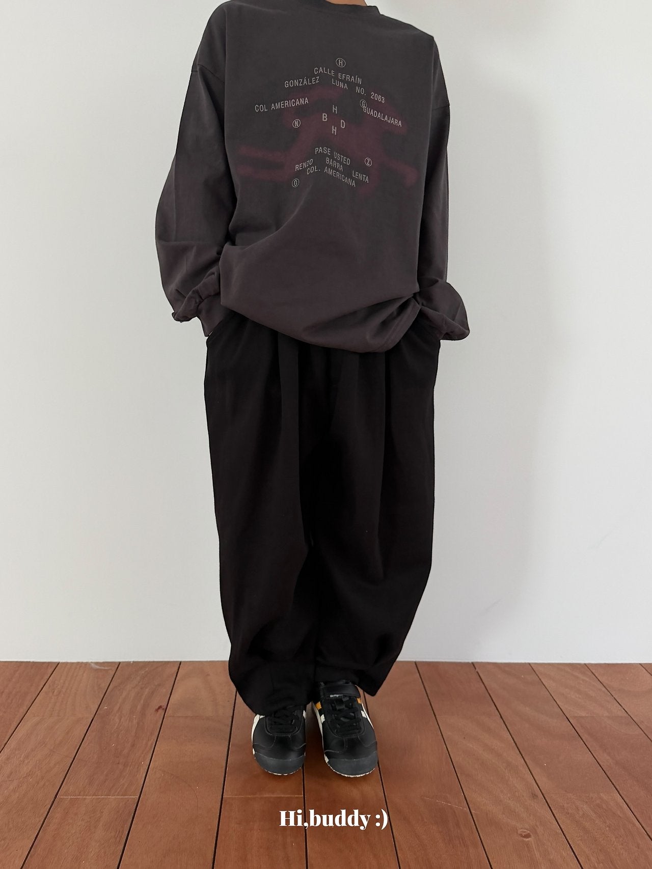 《予約》Curved Pants / Hi,buddy