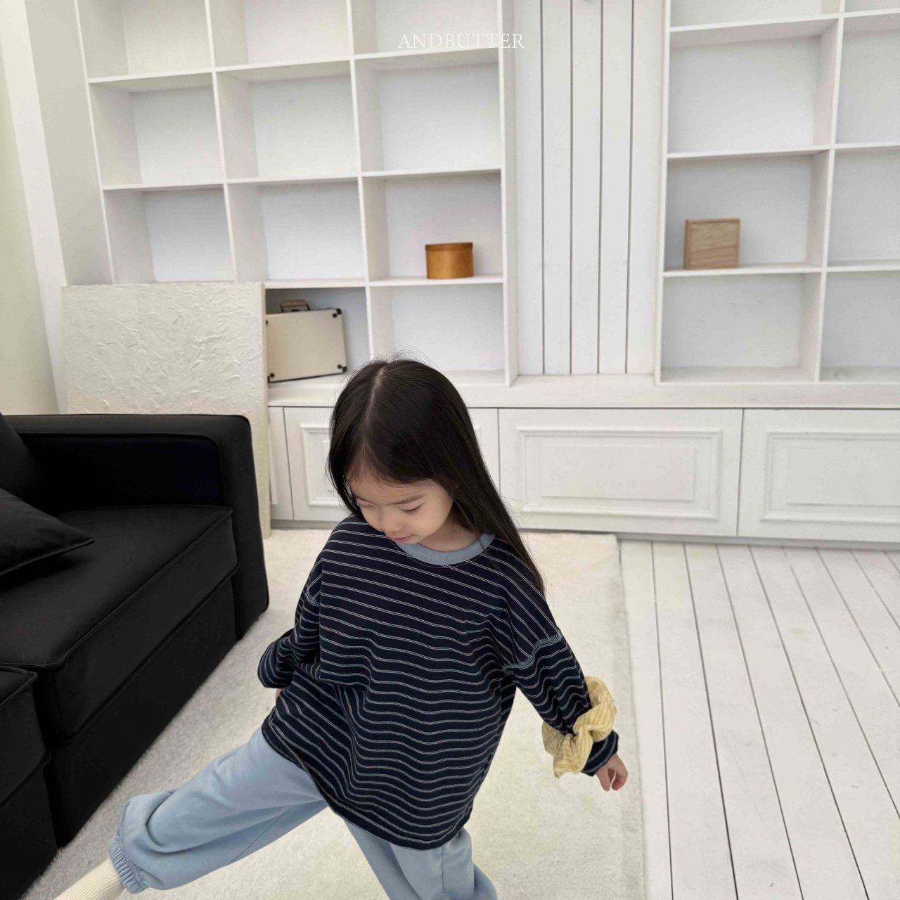 《予約》Classic Stripe Tee / andbutter