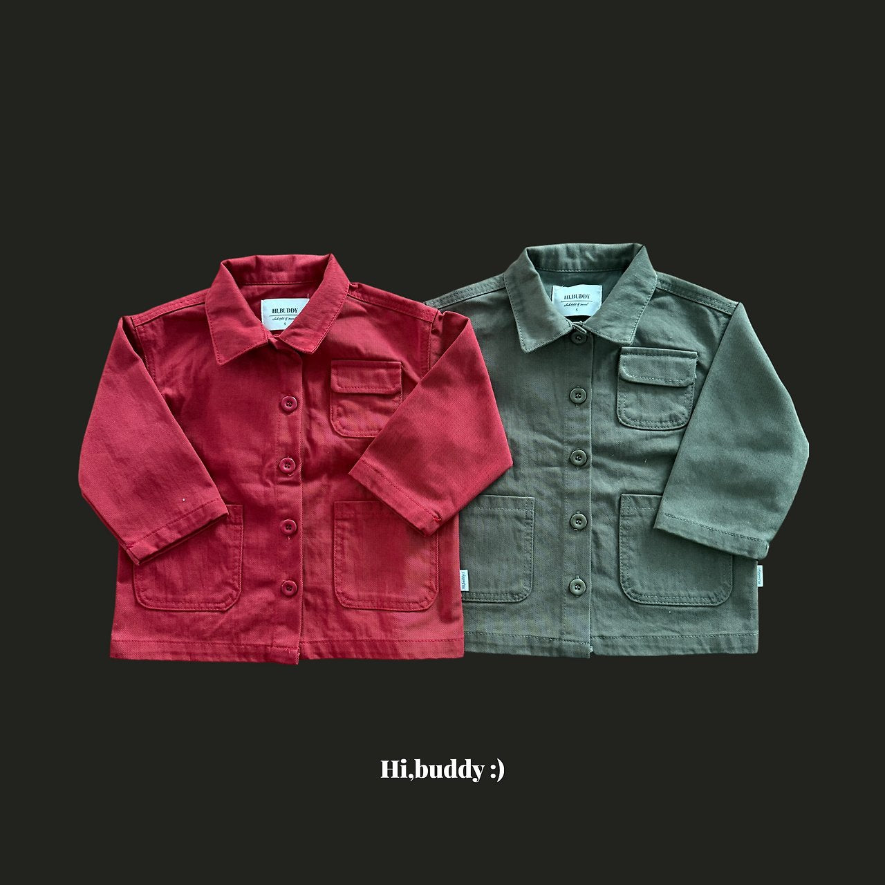 《予約》Buddy Work Jacket / Hi,buddy