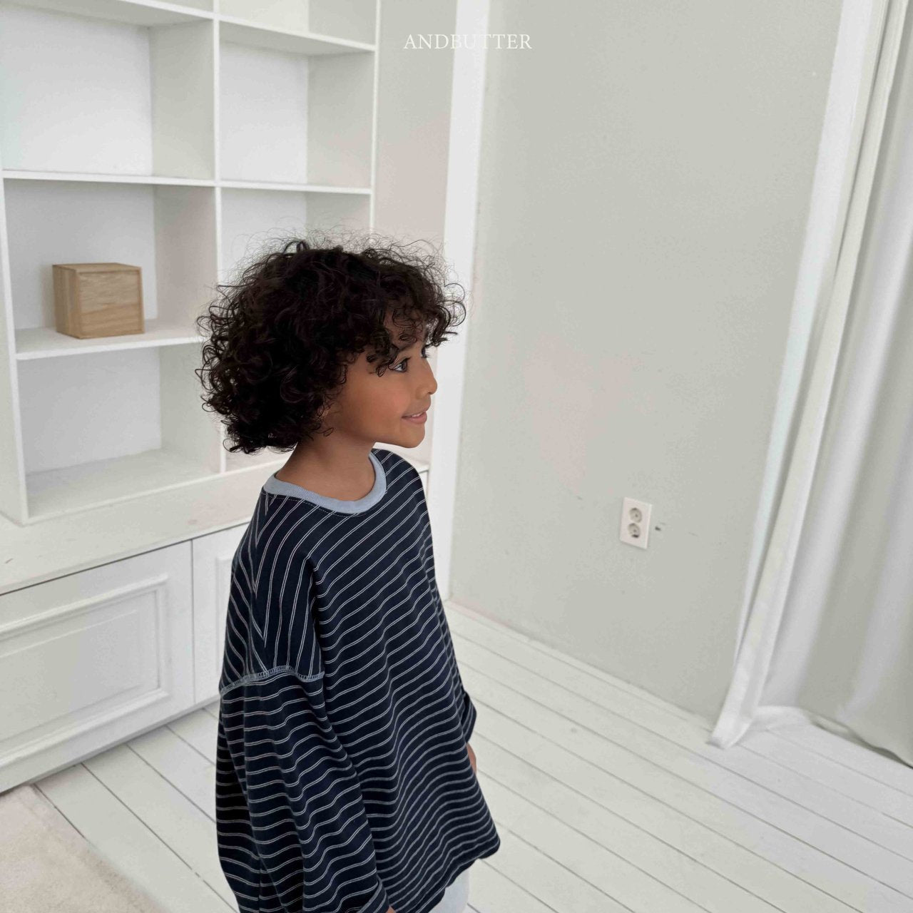 《予約》Classic Stripe Tee / andbutter