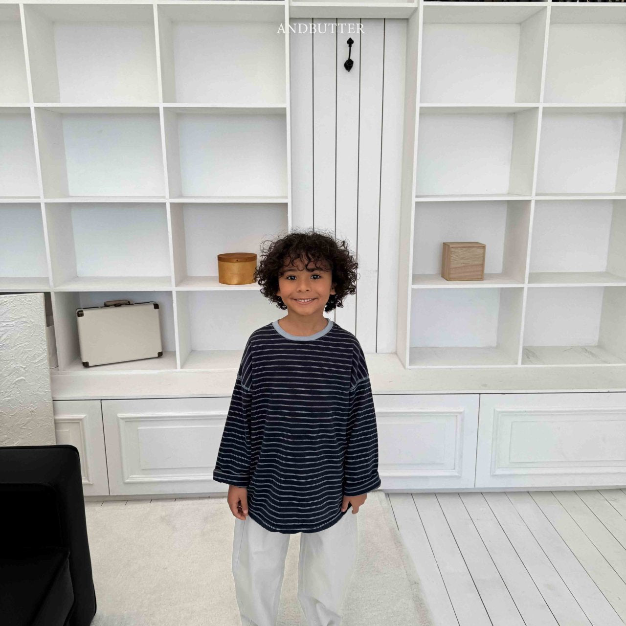 《予約》Classic Stripe Tee / andbutter