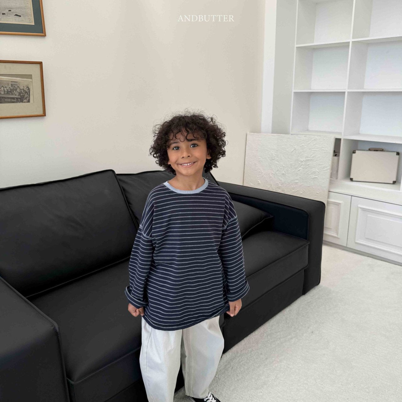 《予約》Classic Stripe Tee / andbutter