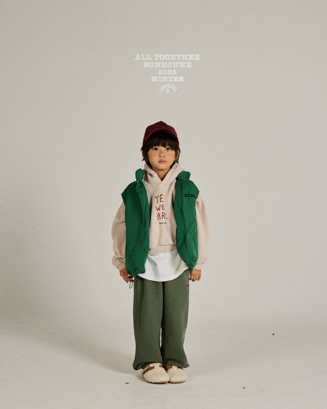 《予約》Duck Down Vest / Boneoune