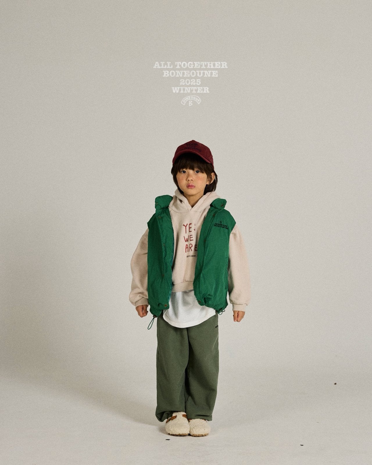 《予約》Duck Down Vest / Boneoune