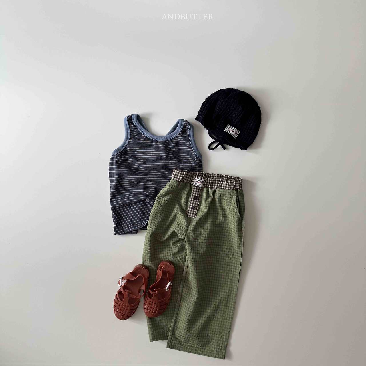 《予約》Pajama Coloring Pants / andbutter