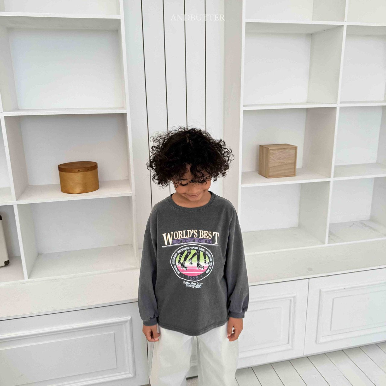 《予約》Pigment Board Tee / andbutter