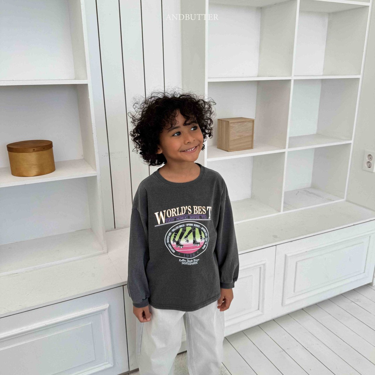 《予約》Pigment Board Tee / andbutter